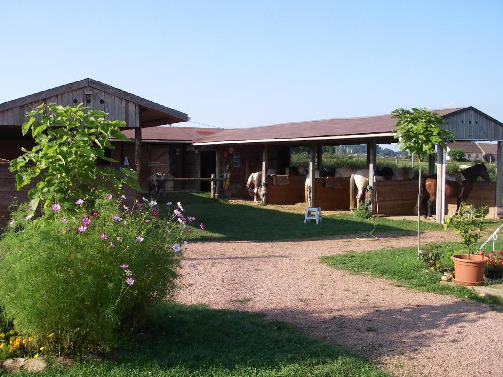 Le Trot'In Chair Bed & Breakfast Martigny-le-Comte Luaran gambar